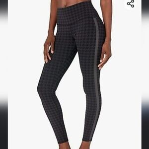 ALO Yoga Women’s Legging Airtech High Waist Houndstooth Size S Black Gray